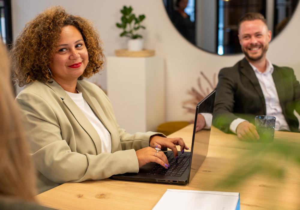 Collega's in gesprek