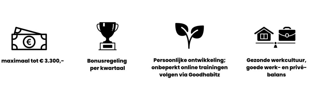 Arbeidsvoorwaarden vacature online marketeer