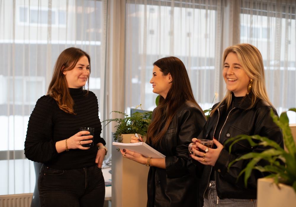 Consultants in gesprek